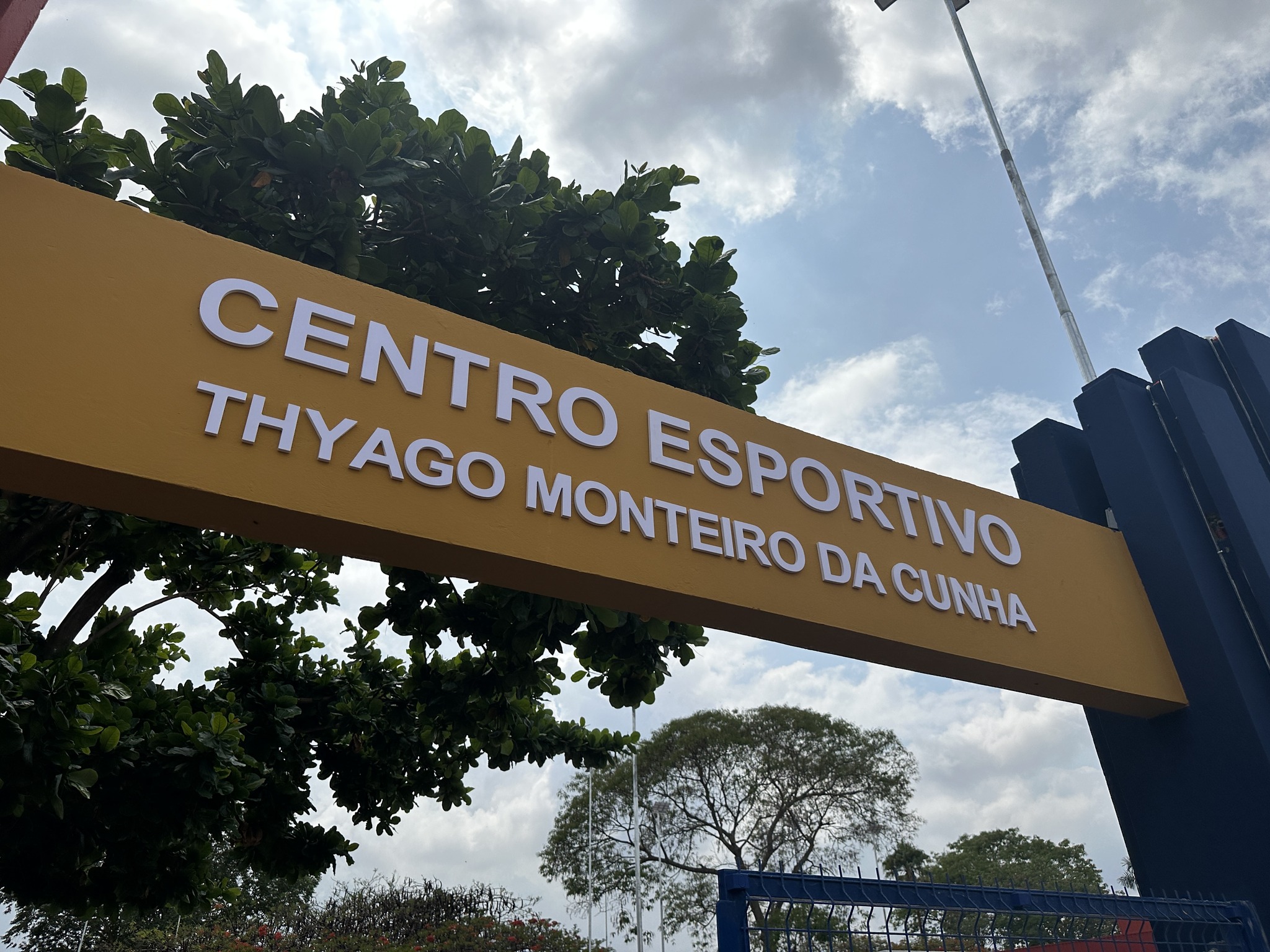 Inauguração do Centro Esportivo Thyago Monteiro