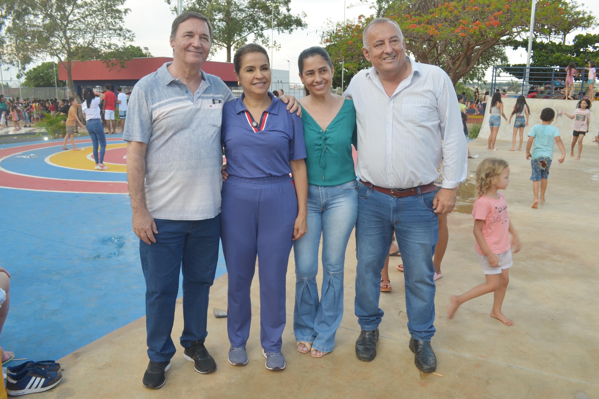 Inauguração do Centro Esportivo Thyago Monteiro