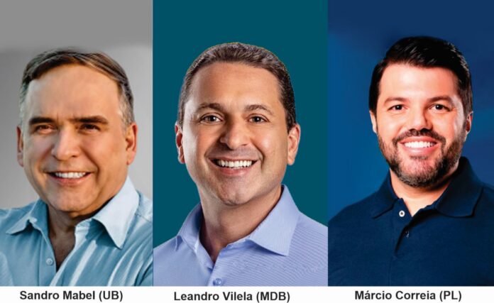 Sandro Mabel, Leandro Vilela e Márcio Correa são os prefeitos eleitos nas três maiores cidades de Goiás Sandro Mabel, Leandro Vilela e Márcio Correa são os prefeitos eleitos nas três maiores cidades de Goiás