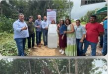 Inauguração da Ponte Leticia Garces de Souza na Cidade de Goiás